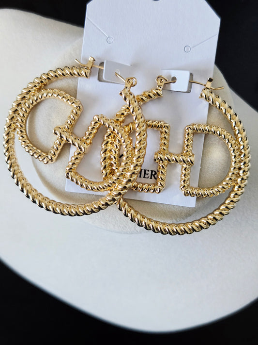 Luxe Rope Hoops