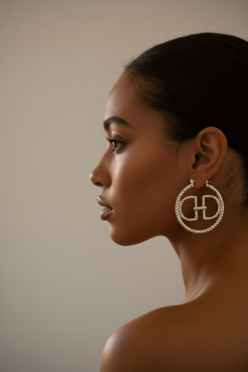 Luxe Rope Hoops